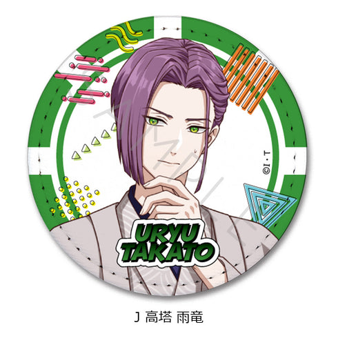 『ライドカメンズ』レザーバッジ(丸形) J 高塔雨竜
